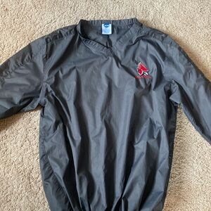 NCAA Issued Ball State Windbreaker size medium